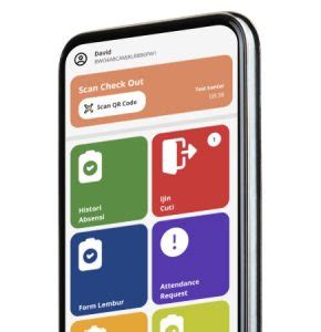 HRIS mobile app .